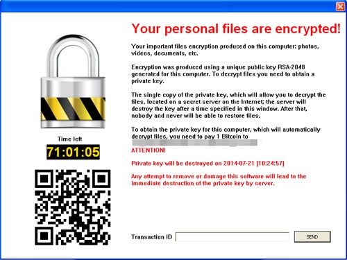 Cryptolocker Malware prevention